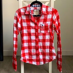 Abercrombie and fitch flannel shirt